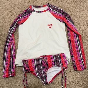 Billabong Rashguard Swim Set